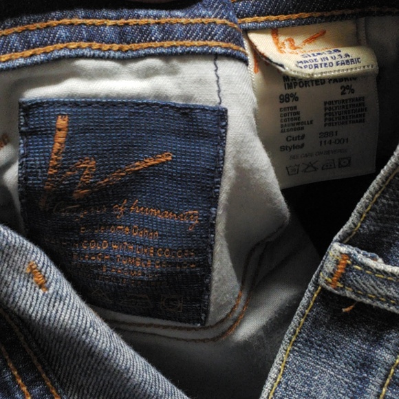 Citizens of humanity skull rabbit distressed jeans - Picture 8 of 8